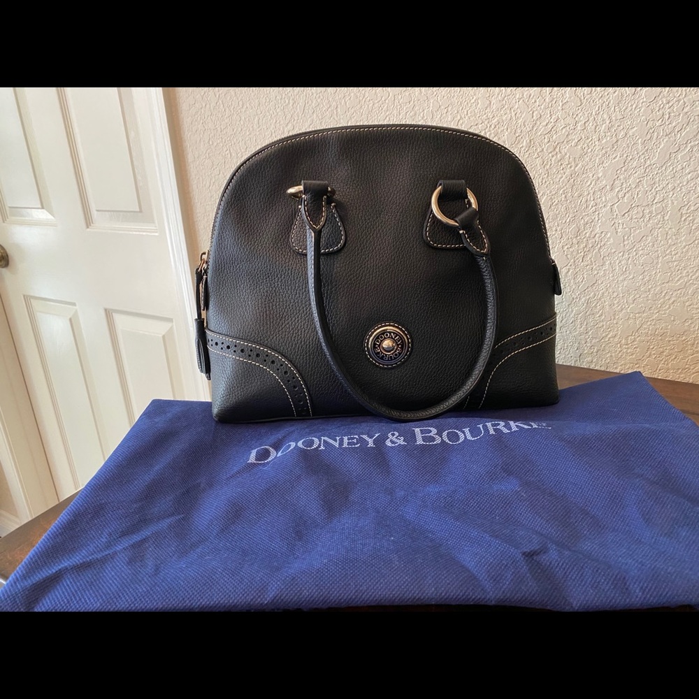 Dooney and Bourke Black Bowling Bag - Picture 8 of 8